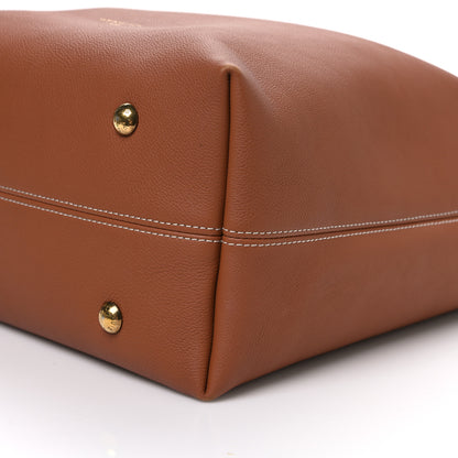 Louis Vuitton Grained Calfskin Low Key Hobo MM Cognac 9 of 10