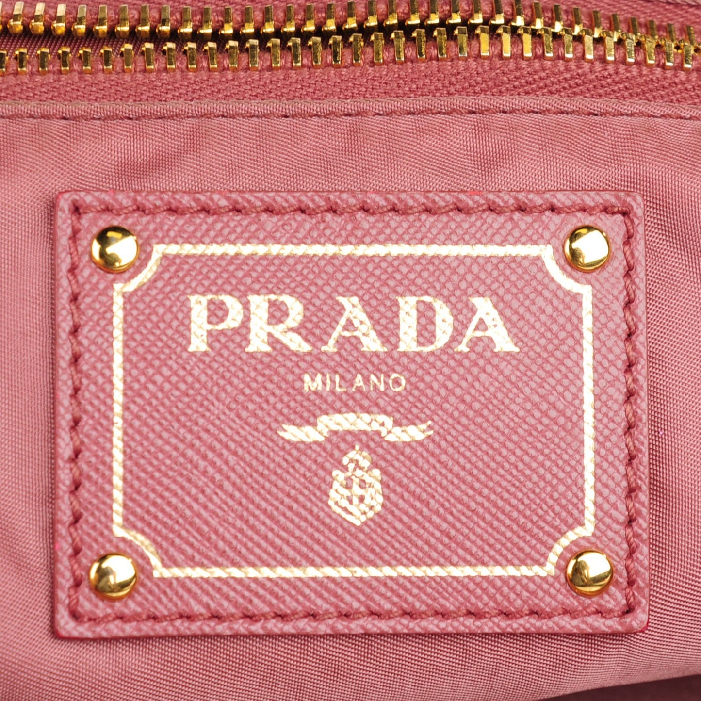 Tessuto Nylon Saffiano Shoulder Bag Nero Black