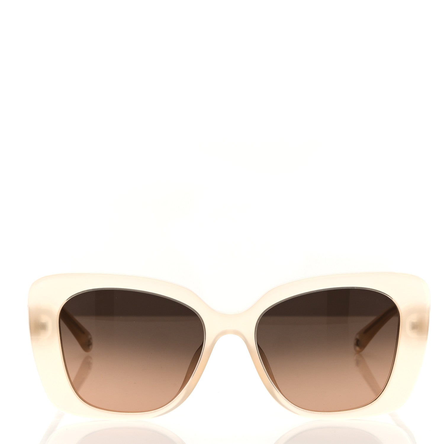 Chanel Acetate Rectangle Sunglasses 5504 Beige 2 of 7