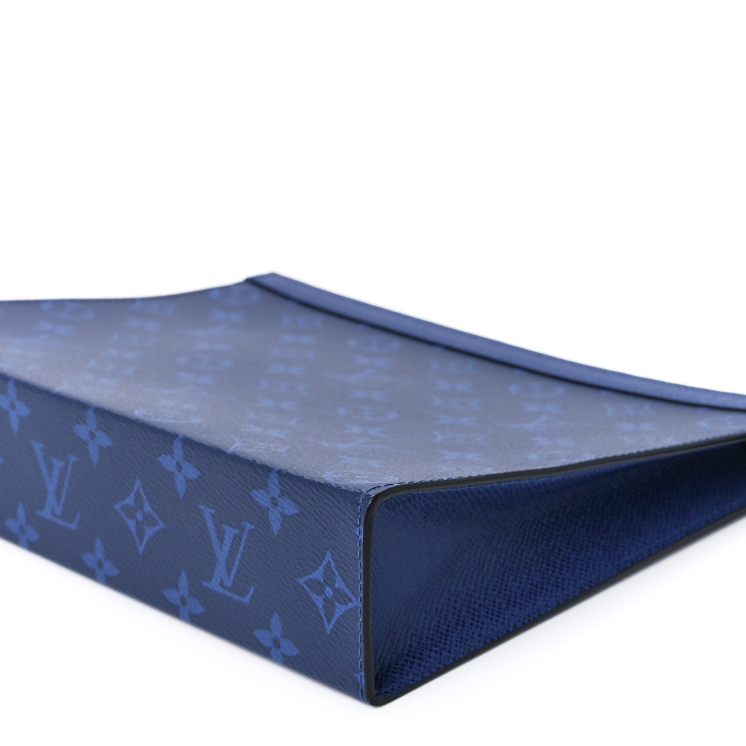Louis Vuitton Monogram Eclipse Pochette Voyage MM Pacific Blue 11 of 11