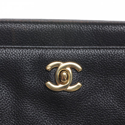 Chanel Caviar Cerf Shopper Tote Dark Brown 7 of 16