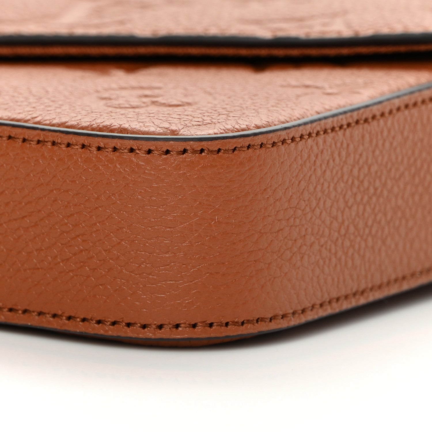 Louis Vuitton Empreinte Pochette Felicie Chain Wallet Cognac 11 of 12