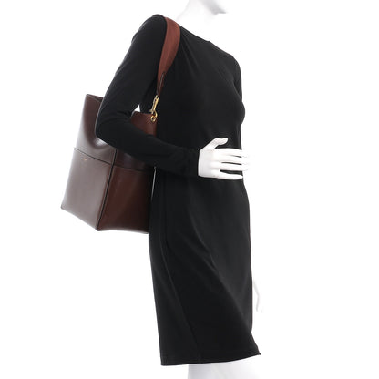 Celine Supersoft Calfskin Sangle Bucket Bag Burgundy 2 of 8