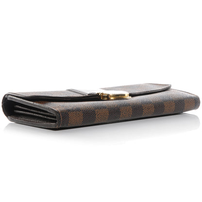 Louis Vuitton Damier Ebene Sistina Wallet 4 of 8