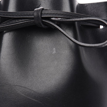 Mansur Gavriel Vegetable Tanned Mini Mini Bucket Bag Black Flamma 6 of 11