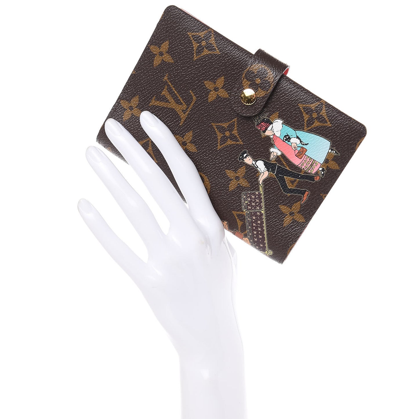 Monogram Illustre Small Ring Agenda Rose