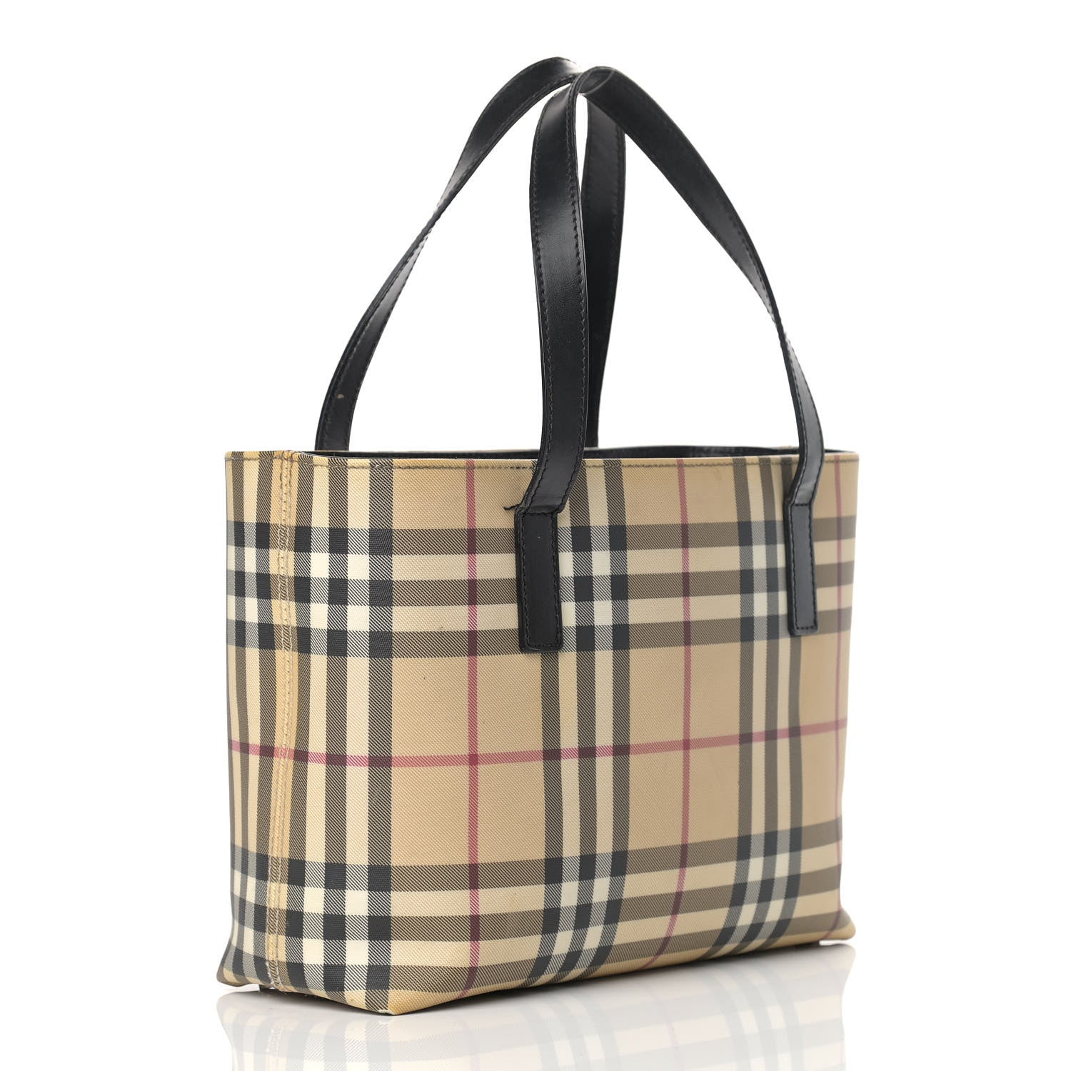 Burberry House Check Small Tote Black 2 of 19