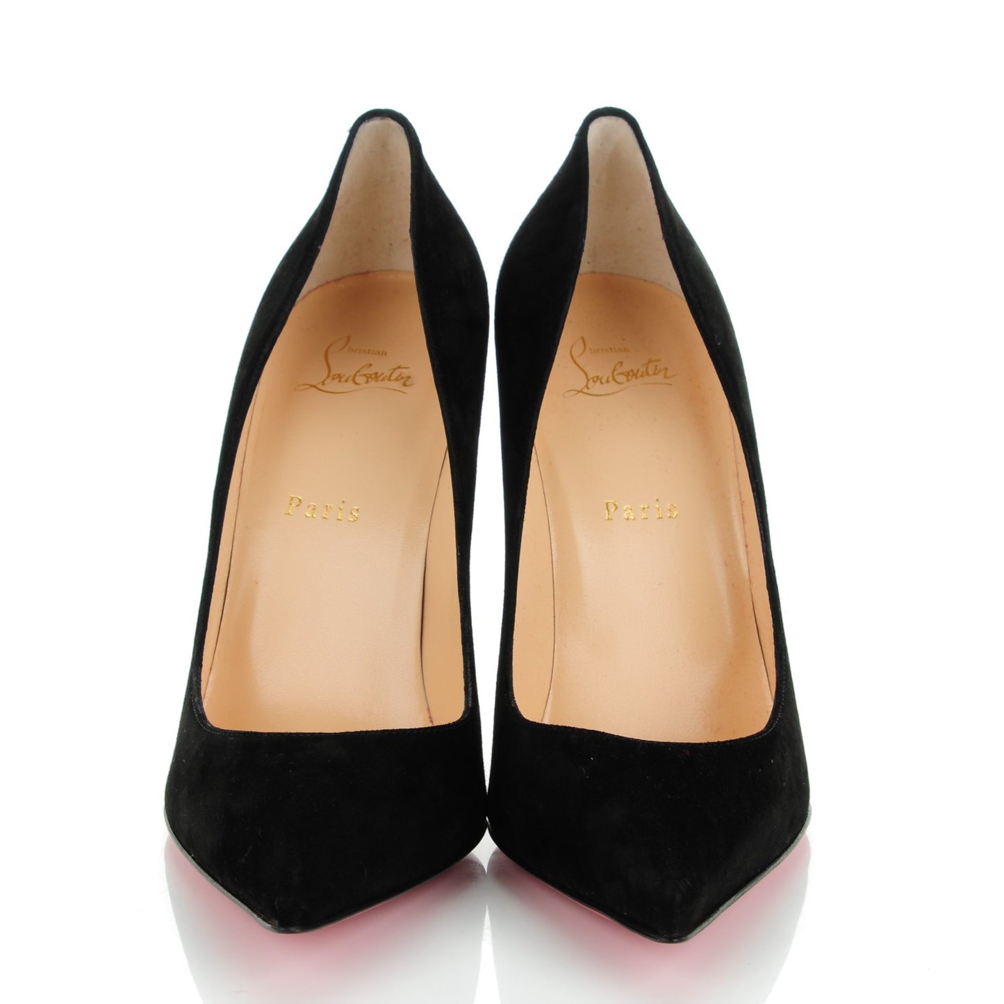 Veau Velours Pigalle Follies 100 Pumps 40.5 Black