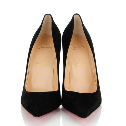 Christian Louboutin Veau Velours Pigalle Follies 100 Pumps 40.5 Black 2 of 8