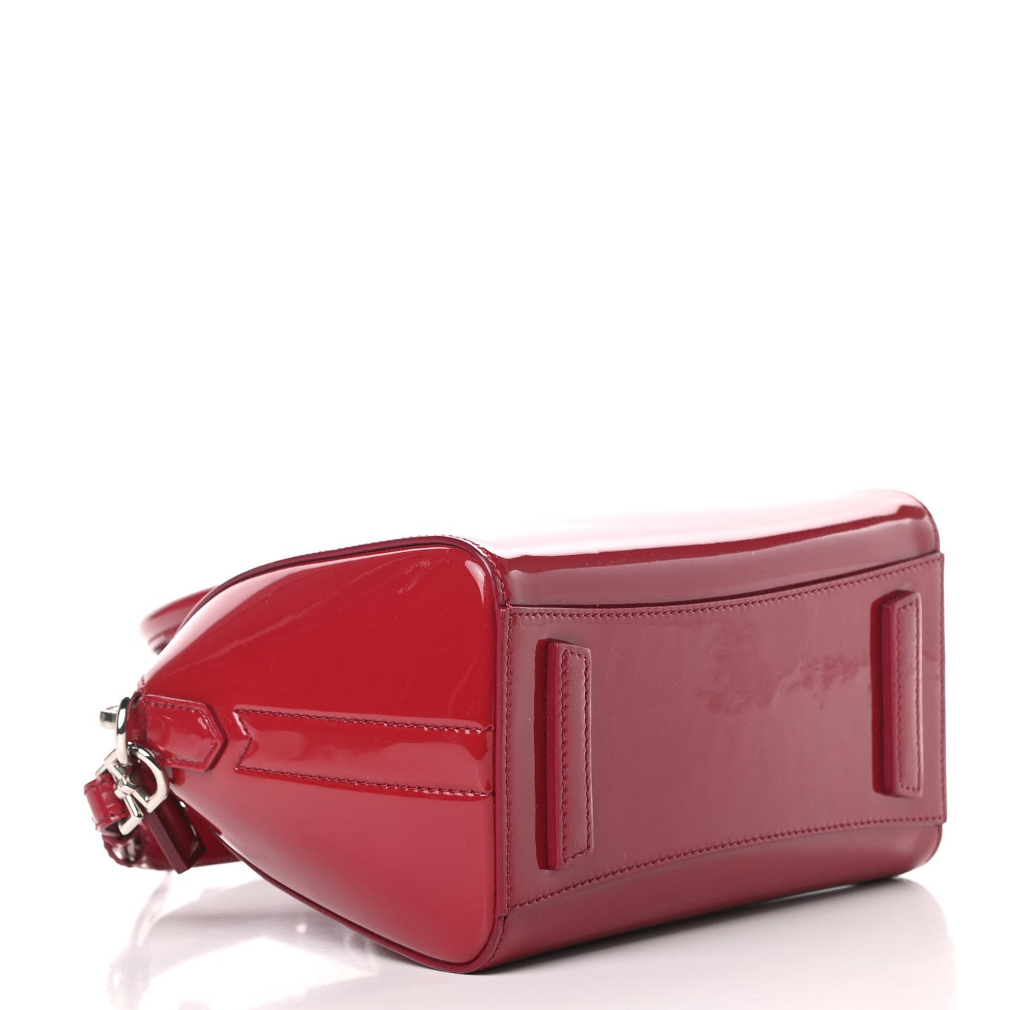 Patent Calfskin Mini Antigona Red
