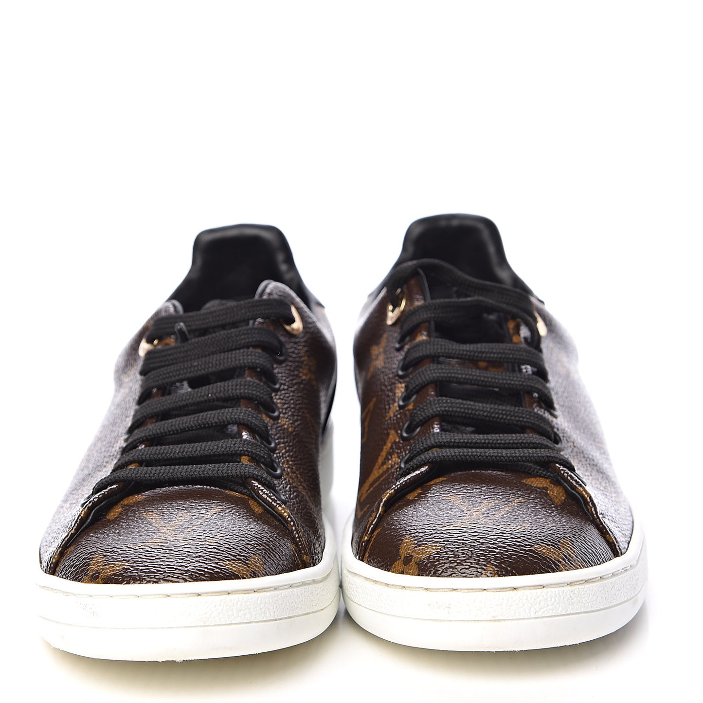 Patent Monogram Frontrow Sneakers 37