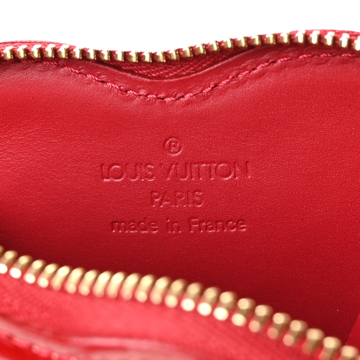 Vernis Coeur Heart Coin Purse Pomme D'Amour