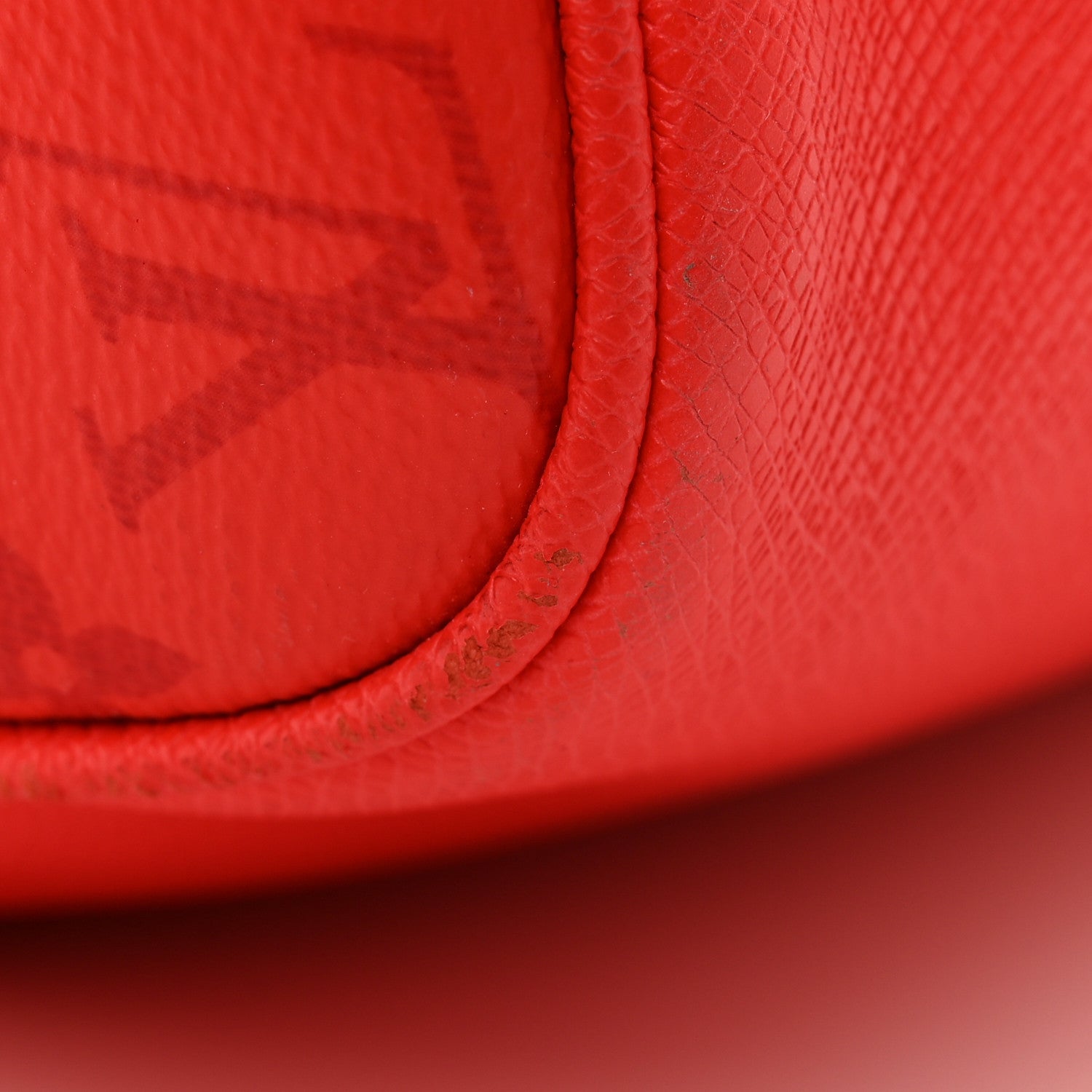 Louis Vuitton Taigarama Keepall Bandouliere 50 Fire Red 9 of 12