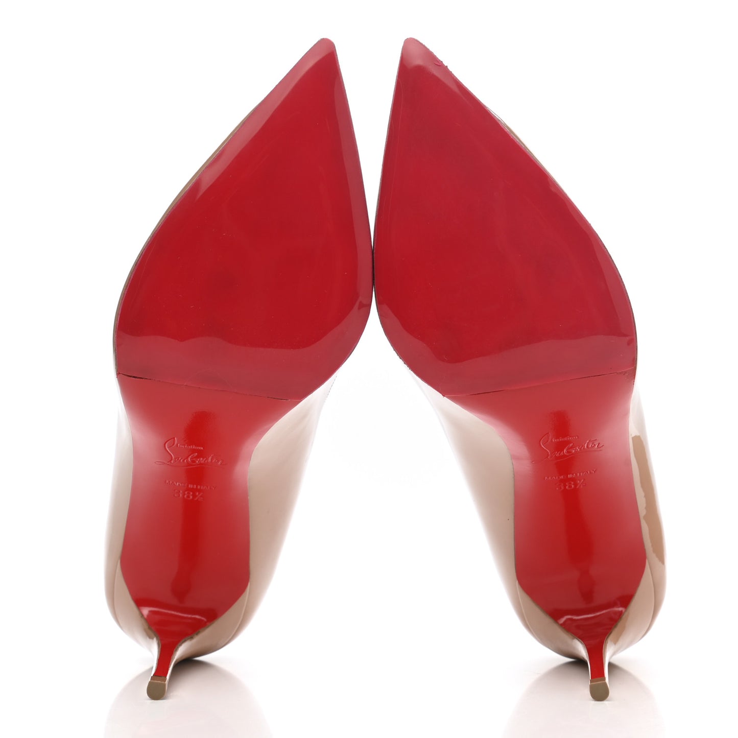 Patent Pigalle Follies 85 Pumps 38.5 Nude