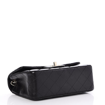 Chanel Lambskin Quilted Mini Rectangular Flap Black 4 of 8