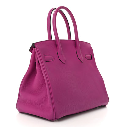 Hermes Togo Birkin 30 Rose Pourpre 3 of 12