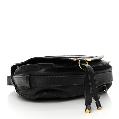 Chloe Calfskin Medium Marcie Round Crossbody Bag Black 4 of 19
