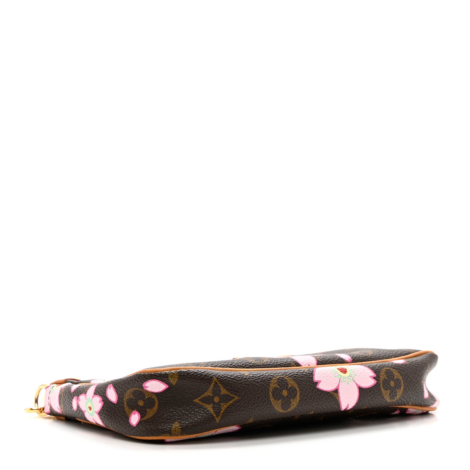 Louis Vuitton Monogram Cherry Blossom Pochette Accessories Brown 4 of 7