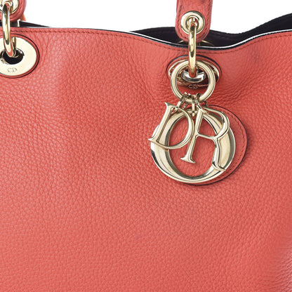 Christian Dior Bullcalf Large Diorissimo Tote True Red 8 of 8