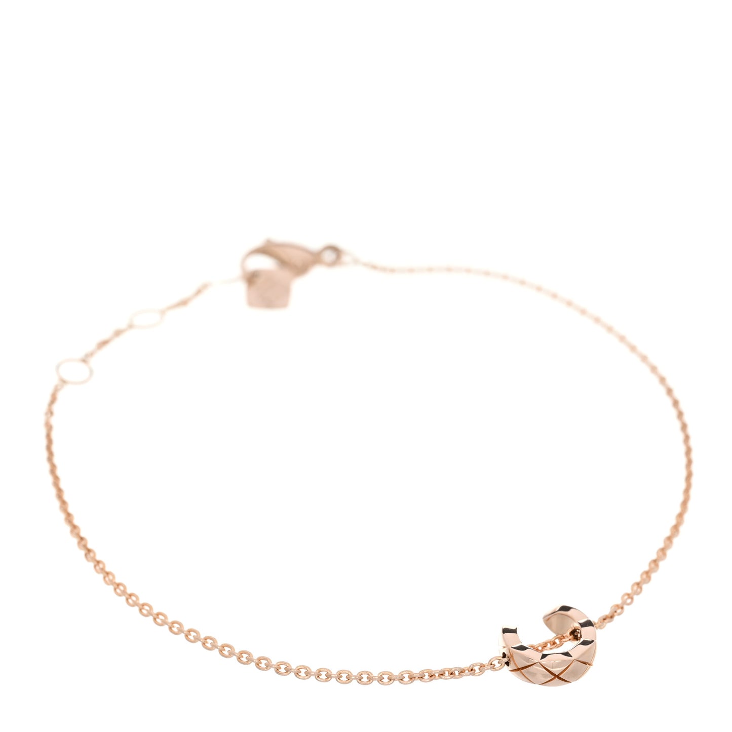 18K Beige Gold Coco Crush Station Bracelet
