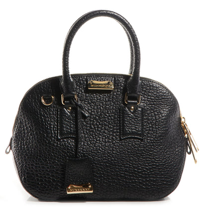 Burberry Heritage Grain Small Orchard Bowling Bag Black 1 of 9