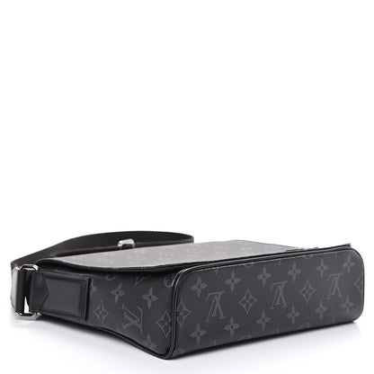 Louis Vuitton Monogram Eclipse District PM Black 3 of 8
