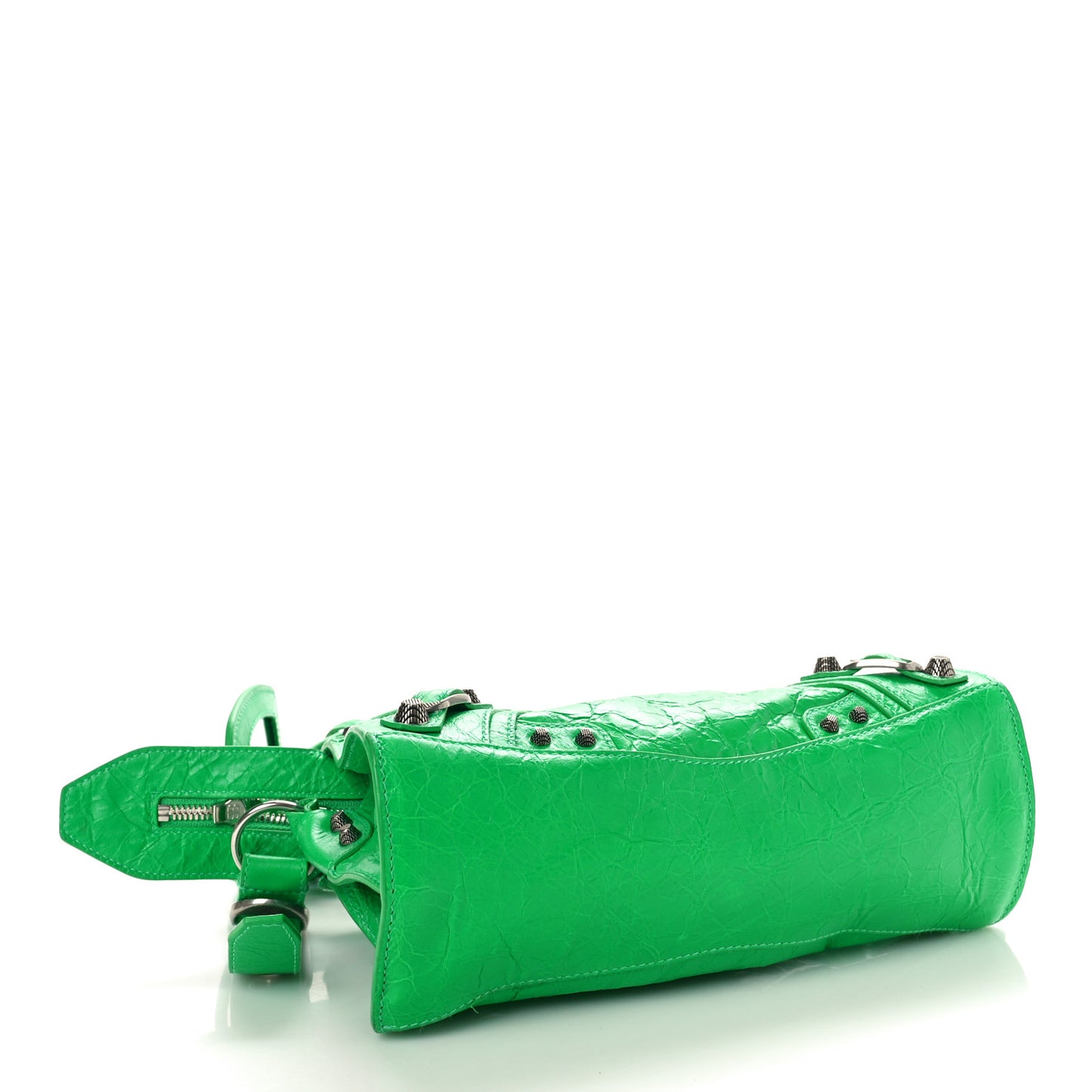 Agneau Arena Neo Cagole Handbag XS Vivid Green