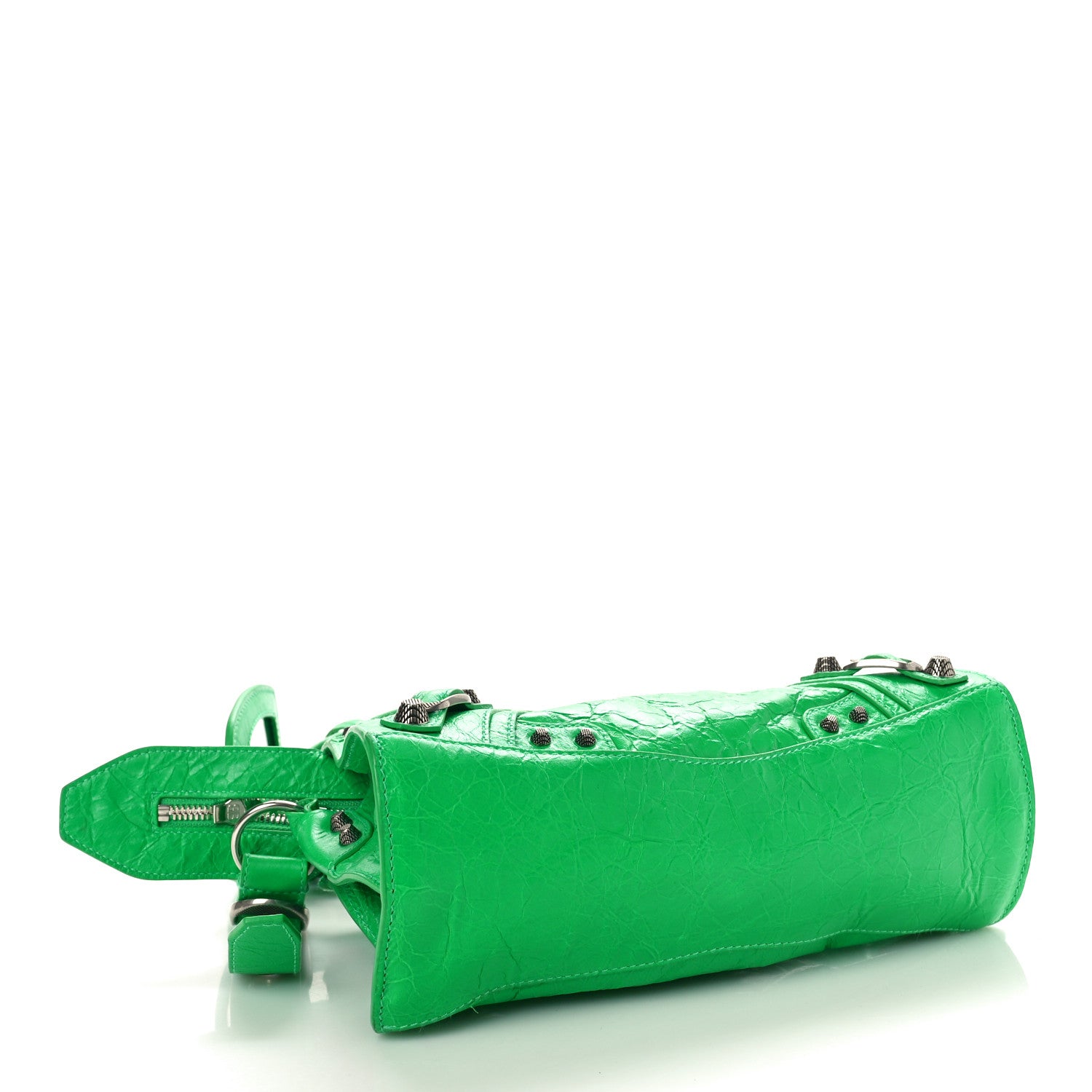Balenciaga Agneau Arena Neo Cagole Handbag XS Vivid Green 4 of 11