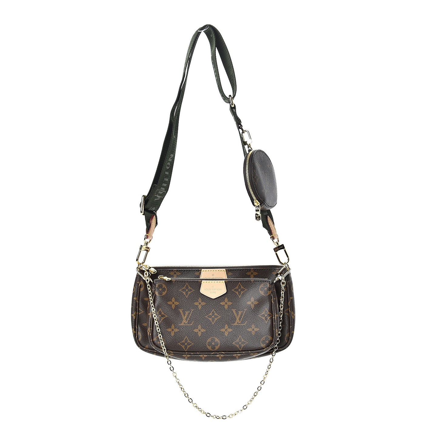 Monogram Multi Pochette Accessories Kaki