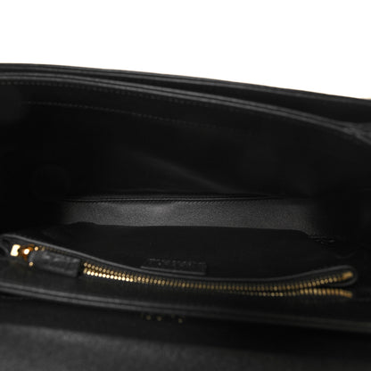 Gucci Sakai Be Green Calfskin Shearling Horsebit 1955 Shoulder Bag Black 5 of 11