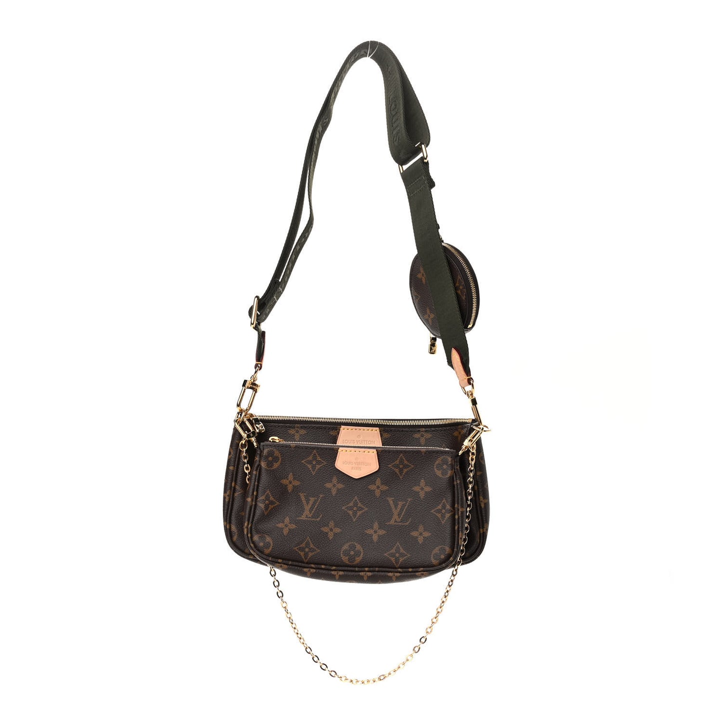 Monogram Multi Pochette Accessories Kaki
