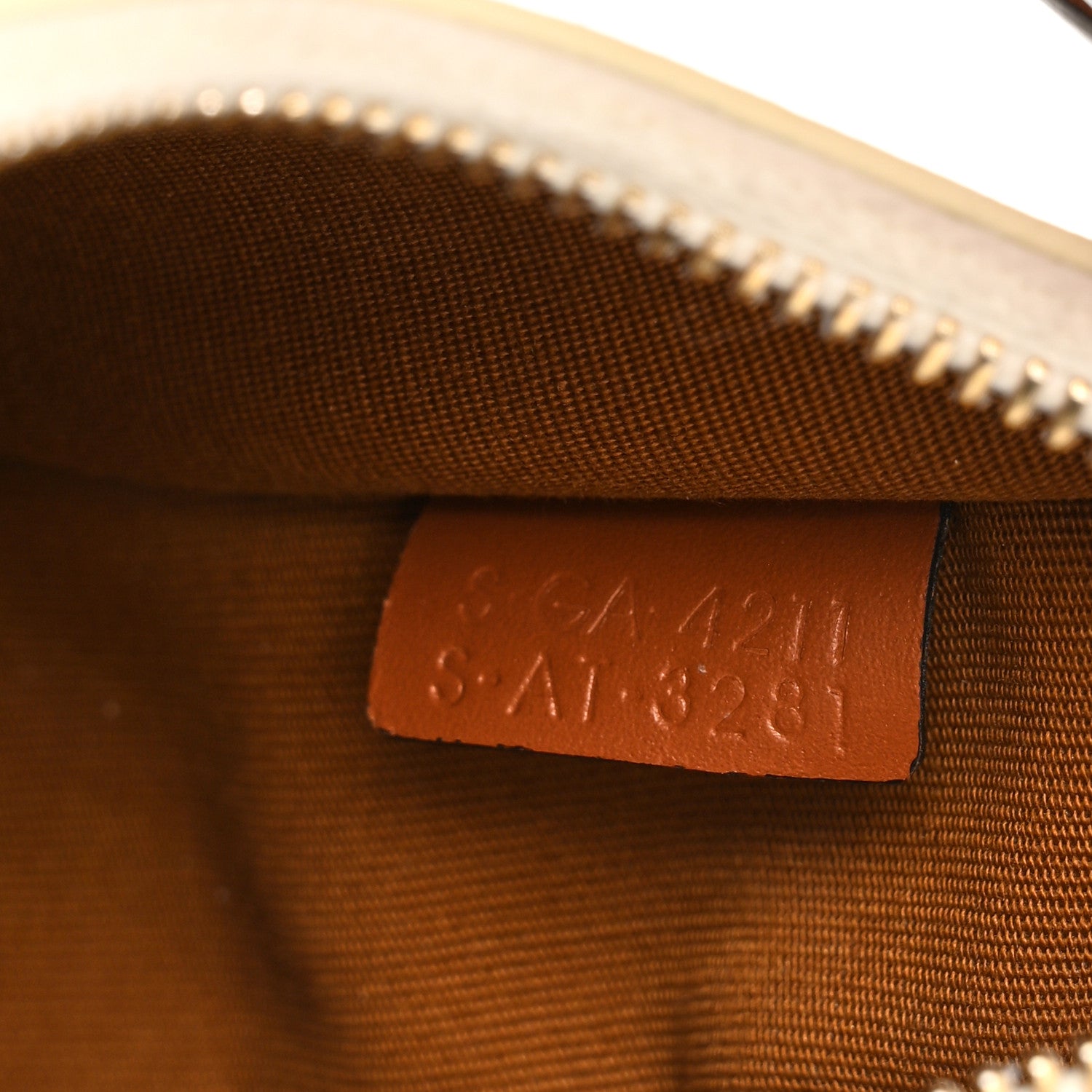 Celine Canvas Calfskin Ava Triomphe Shoulder Bag White 7 of 11