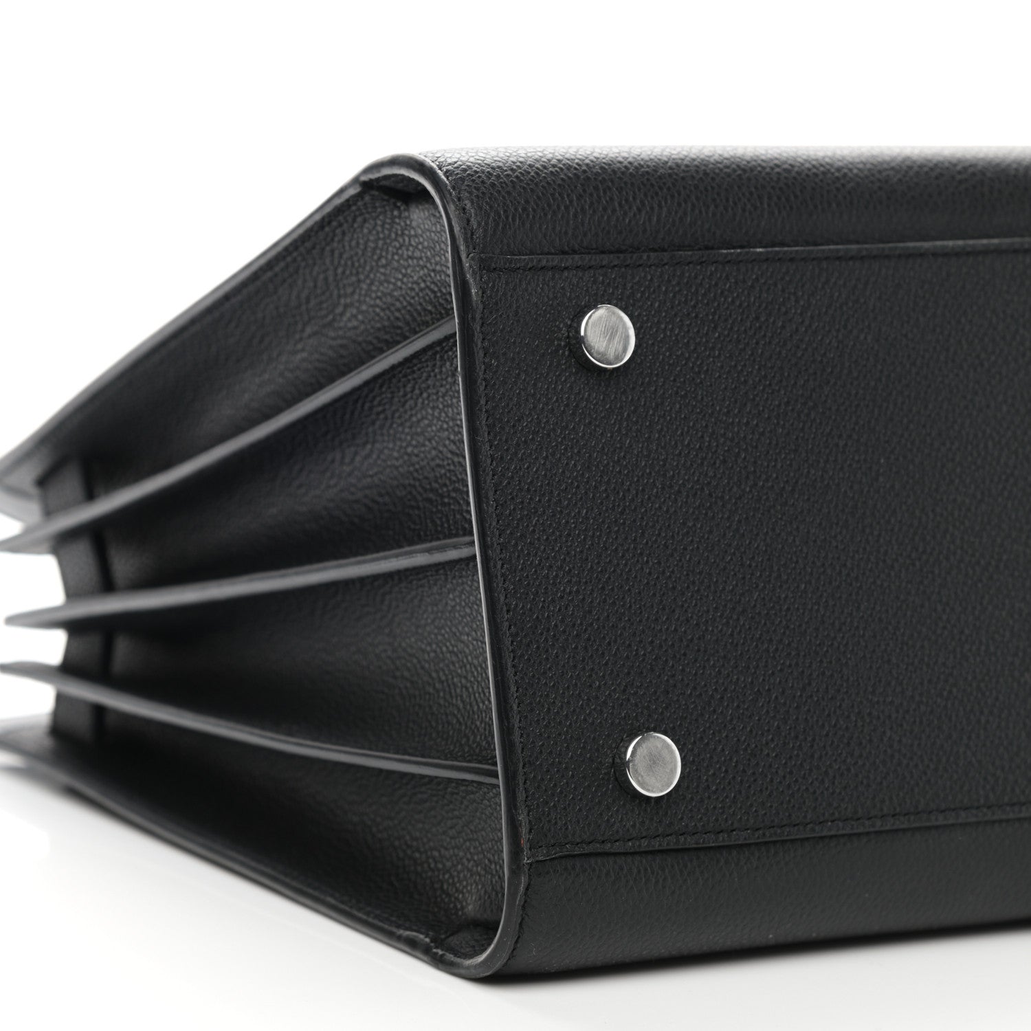 Saint Laurent Grained Calfskin Small Sac De Jour Black 10 of 12