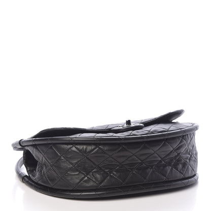 Chanel Lambskin Quilted Medium Hula Hoop Flap Black 4 of 10