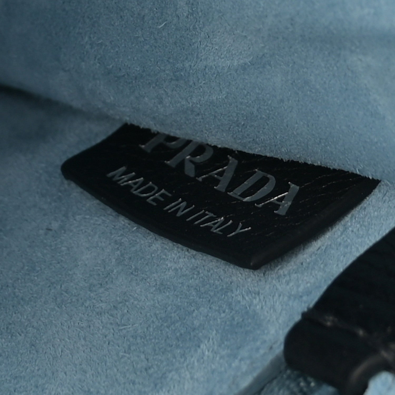 Prada Glace Calfskin Large Soft Cahier Bag Black 6 of 11