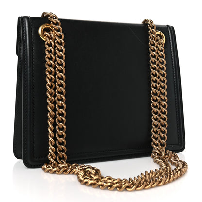 Dolce & Gabbana Smooth Calfskin Mini Devotion Envelope Bag Black 3 of 9