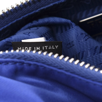 Prada Nylon Re-Edition 2005 Shoulder Bag Indaco 9 of 11