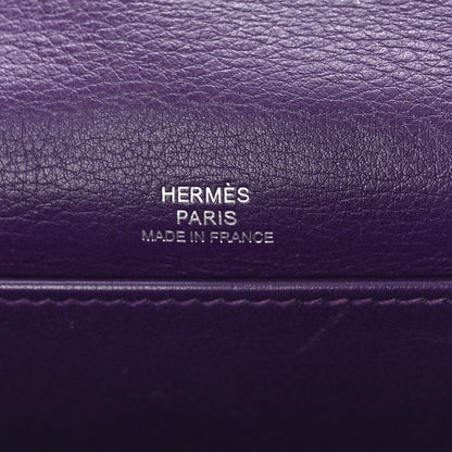 Hermes Swift Kelly Pochette Clutch Iris 6 of 14
