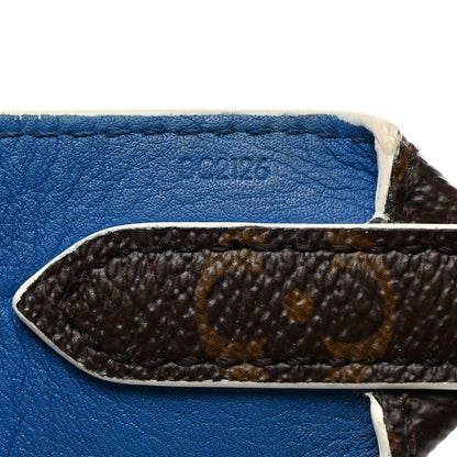 Louis Vuitton Monogram Bandouliere Shoulder Strap Blue 4 of 4