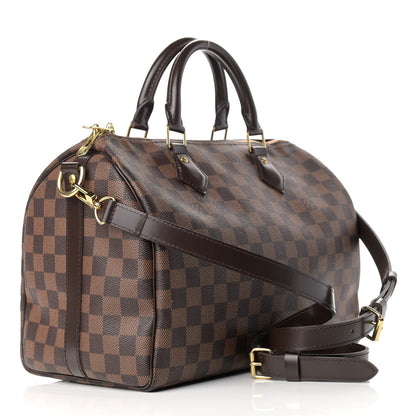 Louis Vuitton Damier Ebene Speedy Bandouliere 30 3 of 12