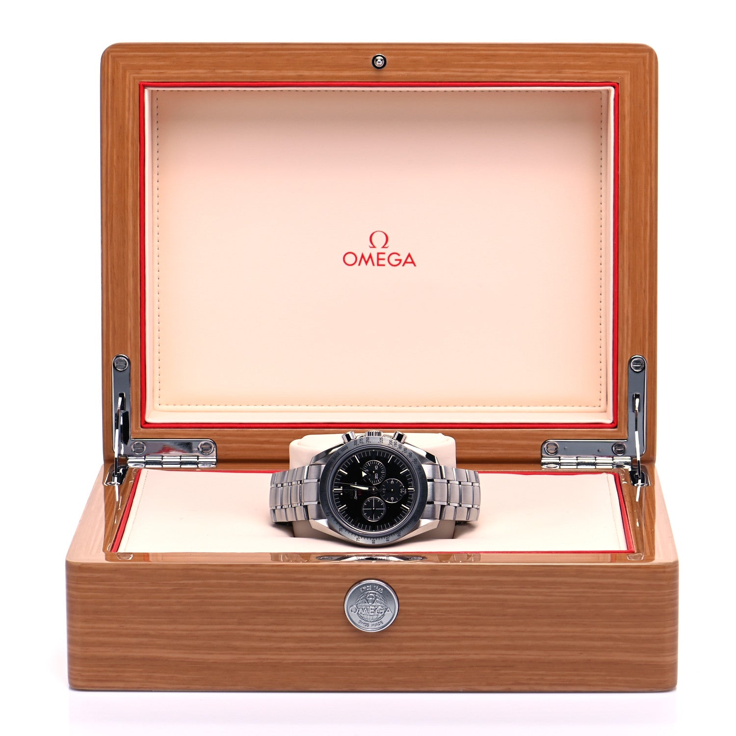 Omega Stainless Steel 42mm Speedmaster Broad Arrow 1957 Chronograph Automatic Watch Black 321.10.42.50.01.001 5 of 5