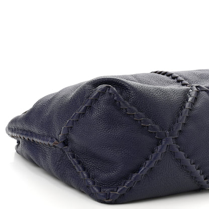 Bottega Veneta Washed Cervo Deerskin Hobo Denim 9 of 10