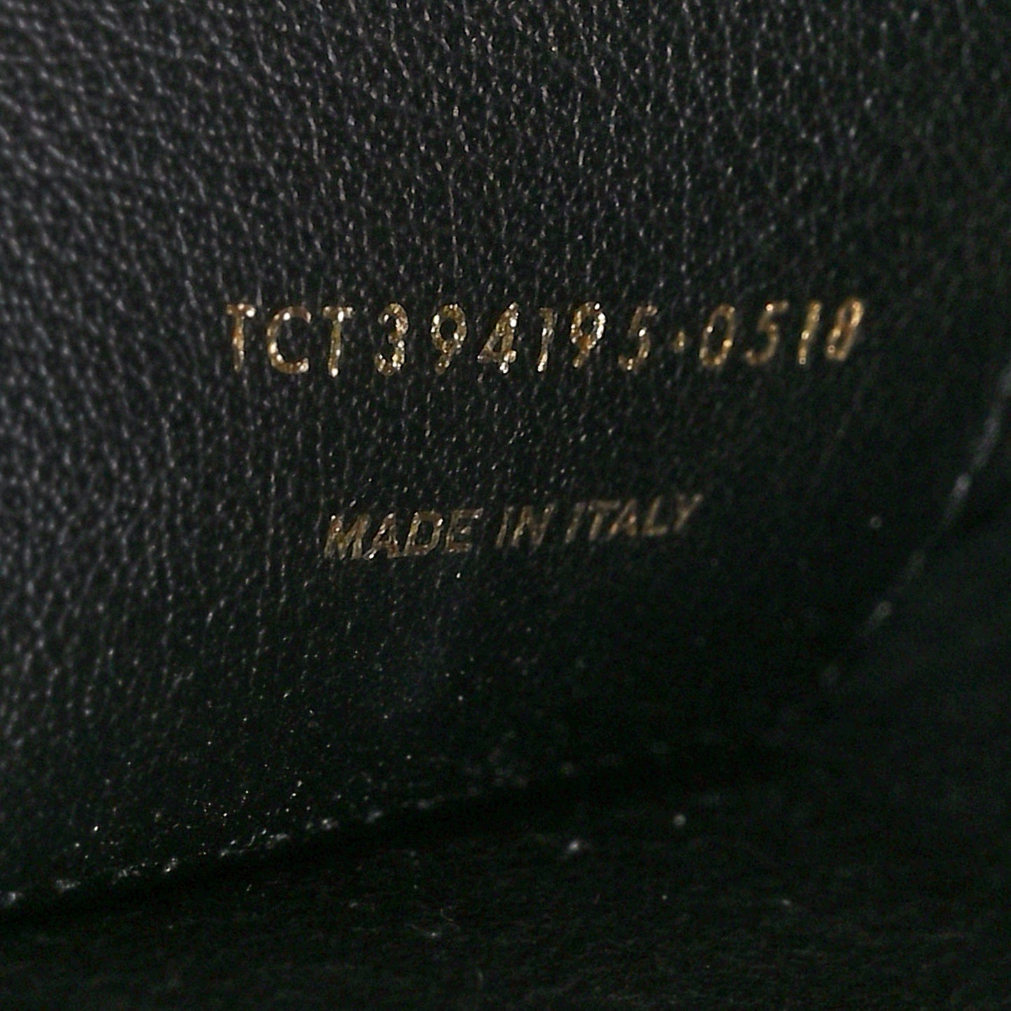 Calfskin Large Shopping Tote Black