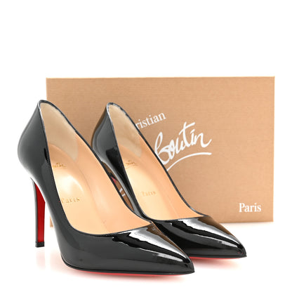 Christian Louboutin Patent Pigalle Follies 100 Pumps 36 Black 8 of 8