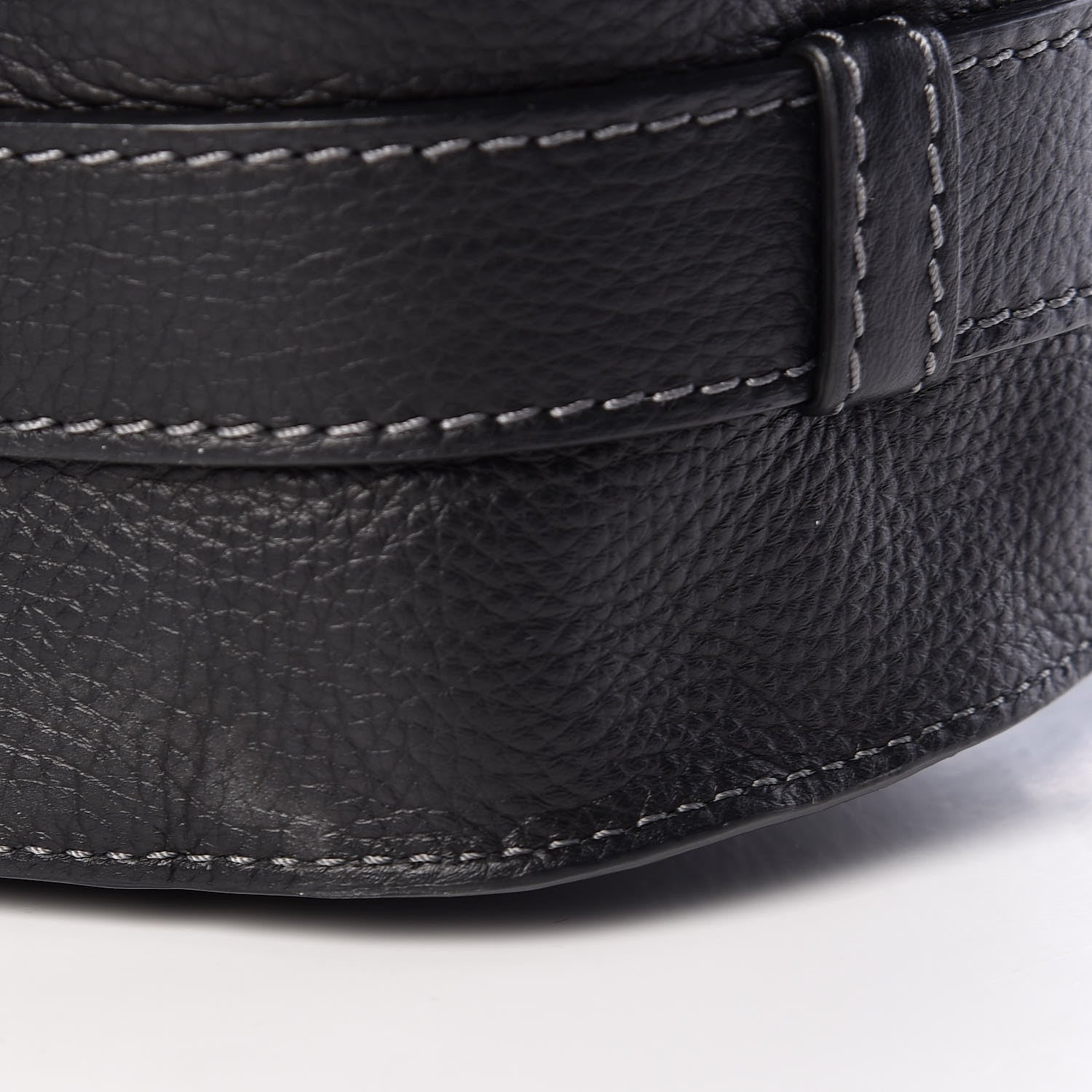 Chloe Calfskin Medium Marcie Round Crossbody Bag Black 11 of 11