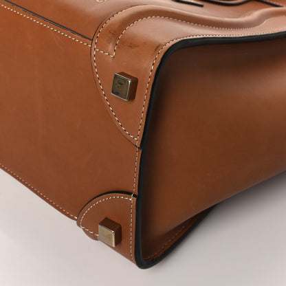 Celine Natural Calfskin Micro Luggage Tan 9 of 9