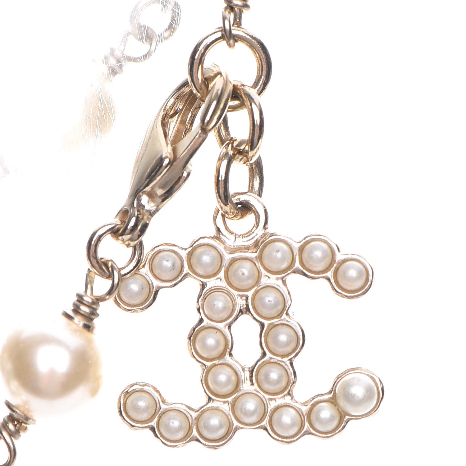 Chanel Pearl CC Bracelet Gold 5 of 7
