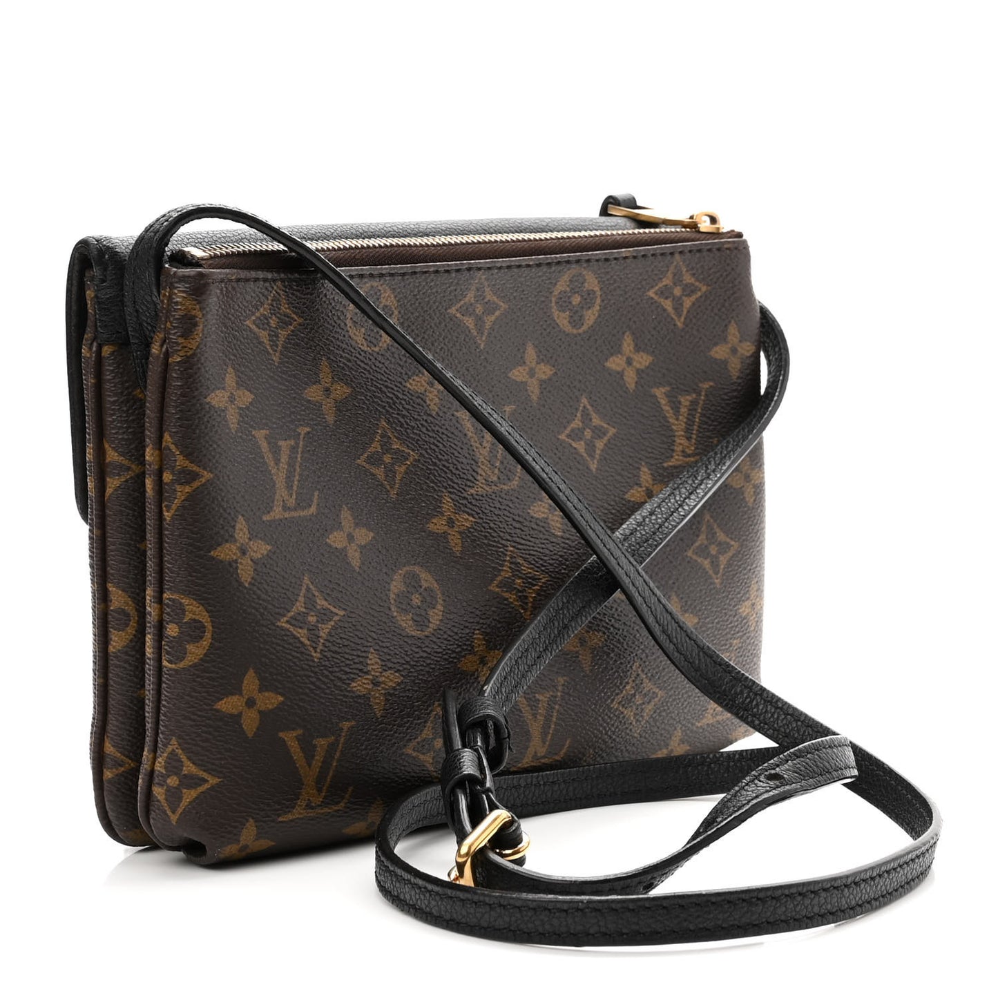 Monogram Twice Pochette Black
