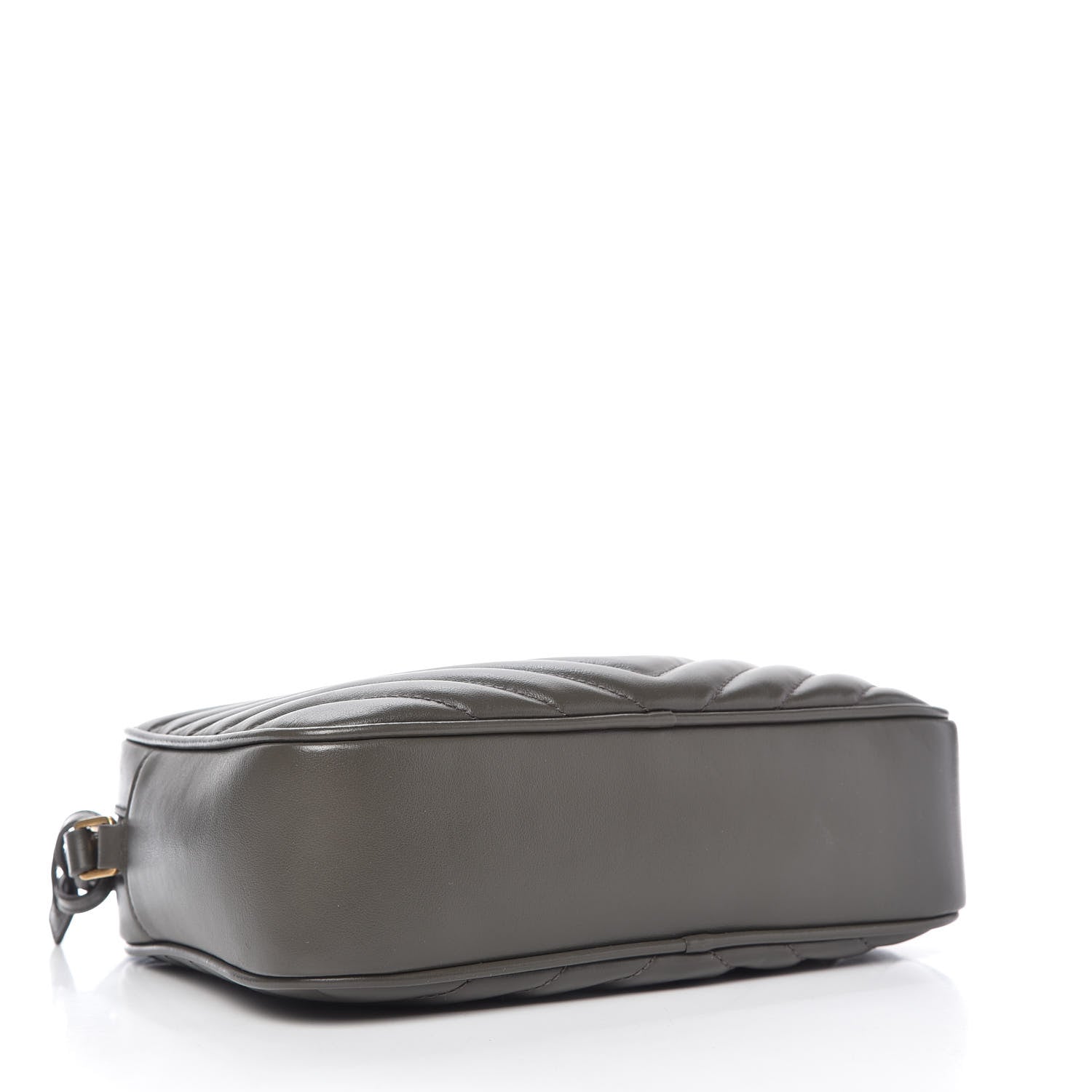 Saint Laurent Calfskin Matelasse Monogram Lou Camera Bag Sea Pebble 4 of 10