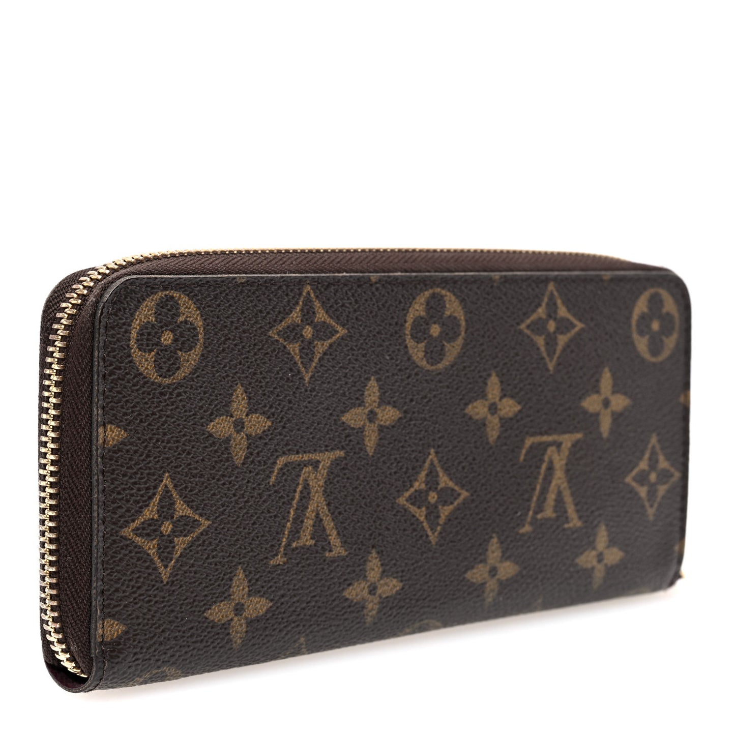 Monogram Clemence Wallet Fuchsia